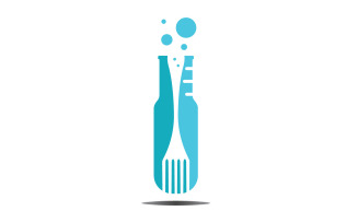 Food Lab logo Vector Icon Illustration Design Template 11