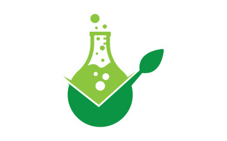 Food Lab logo Vector Icon Illustration Design Template 27