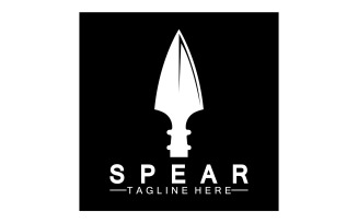 Spear Logo Lcon Vector Illustration Design 11