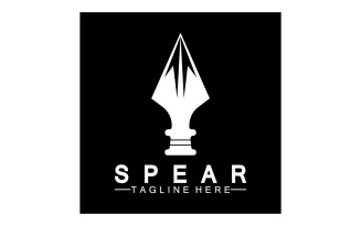 Spear Logo Lcon Vector Illustration Design 17