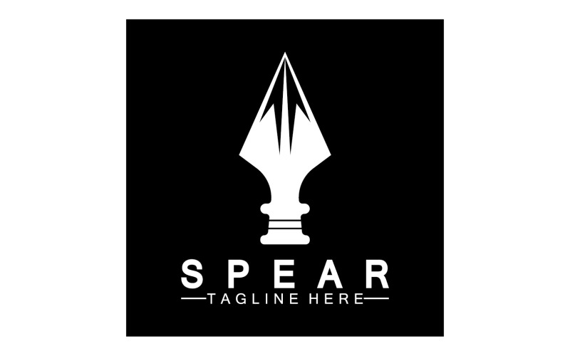 Spear Logo Lcon Vector Illustration Design 17 Logo Template