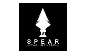 Spear Logo Lcon Vector Illustration Design 18