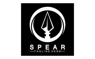 Spear Logo Lcon Vector Illustration Design 26