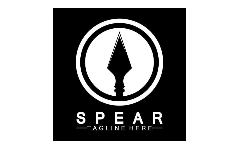 Spear Logo Lcon Vector Illustration Design 29 Logo Template