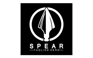 Spear Logo Lcon Vector Illustration Design 30