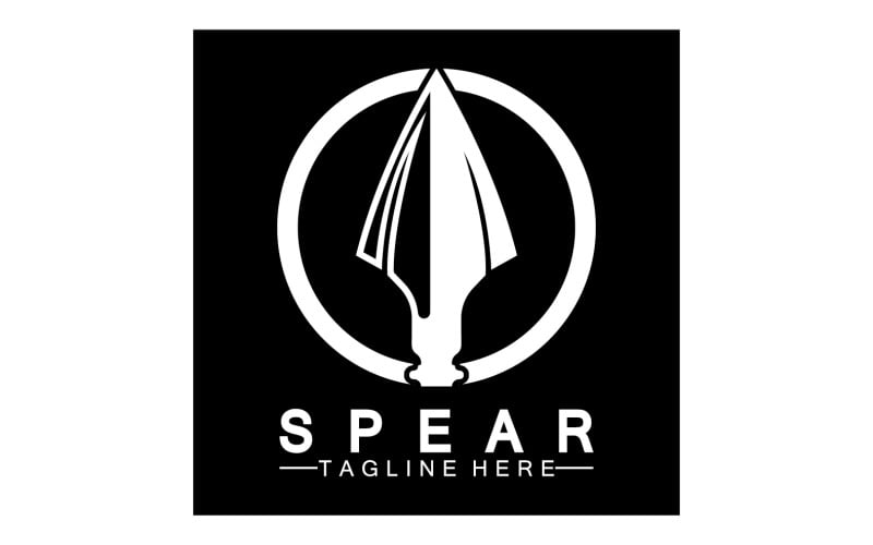 Spear Logo Lcon Vector Illustration Design 30 Logo Template