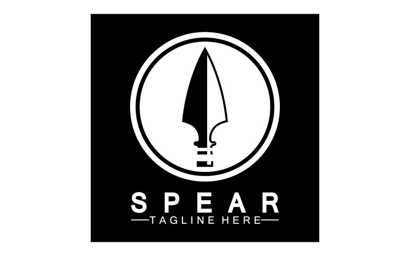 Spear Logo Lcon Vector Illustration Design 31 Logo Template