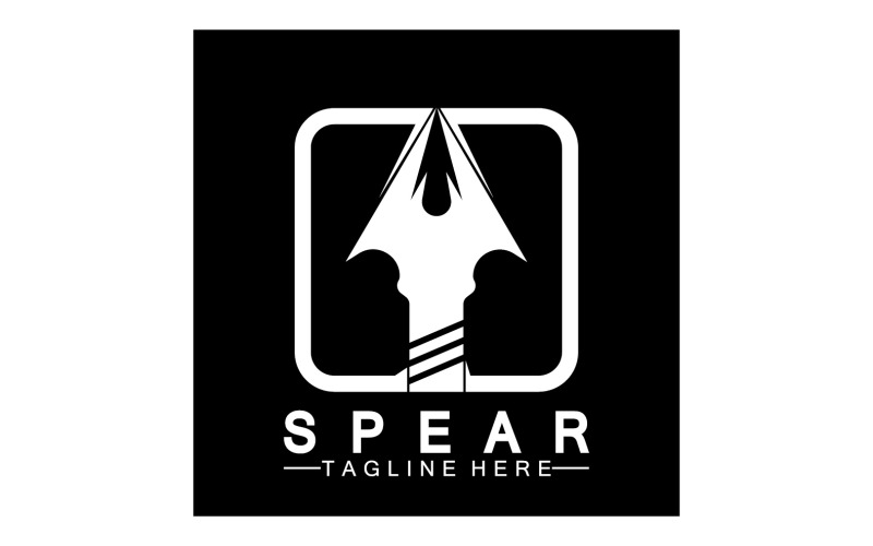 Spear Logo Lcon Vector Illustration Design 37 Logo Template
