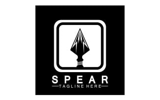 Spear Logo Lcon Vector Illustration Design 38