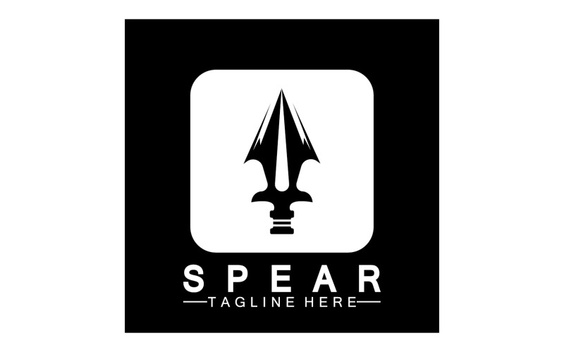 Spear Logo Lcon Vector Illustration Design 39 Logo Template
