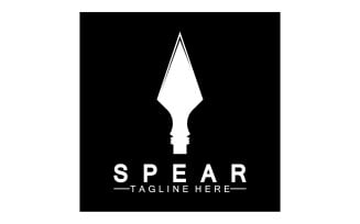 Spear Logo Lcon Vector Illustration Design 5