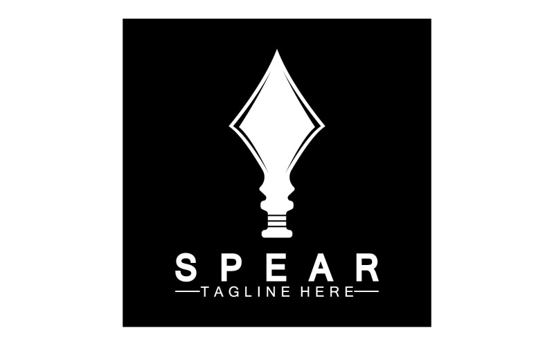Spear Logo Lcon Vector Illustration Design 8 Logo Template