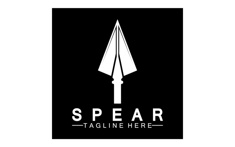 Spear Logo Lcon Vector Illustration Design 9 Logo Template