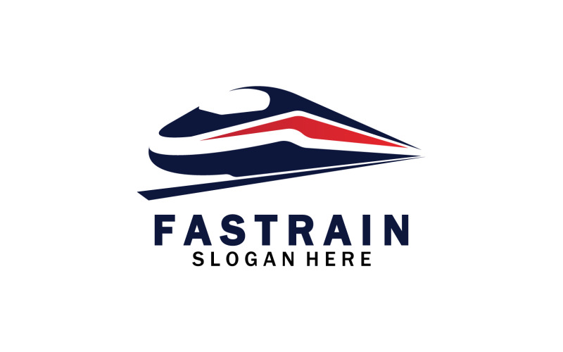 Train Logo Vector Illustration Design Fast Train Logo 10 Logo Template