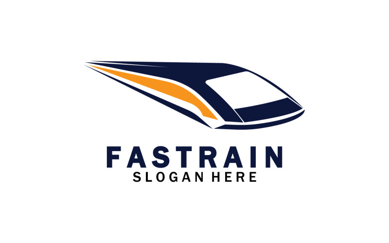 Train Logo Vector Illustration Design Fast Train Logo 21 Logo Template