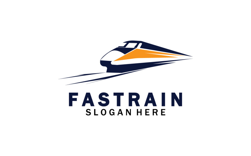 Train Logo Vector Illustration Design Fast Train Logo 26 Logo Template