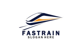 Train Logo Vector Illustration Design Fast Train Logo 27