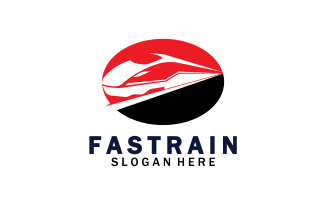 Train Logo Vector Illustration Design Fast Train Logo 31