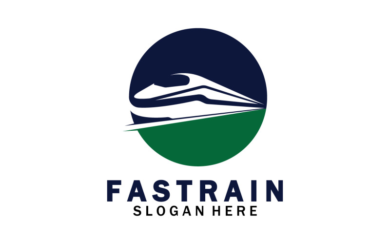Train Logo Vector Illustration Design Fast Train Logo 34 Logo Template