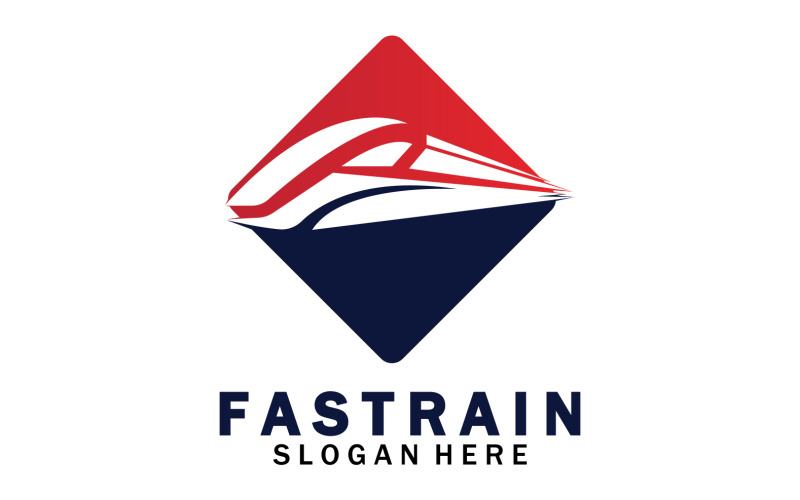 Train Logo Vector Illustration Design Fast Train Logo 46 Logo Template