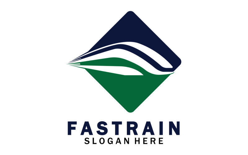 Train Logo Vector Illustration Design Fast Train Logo 47 Logo Template