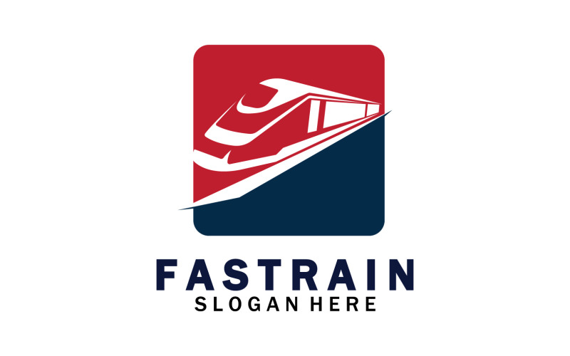 Train Logo Vector Illustration Design Fast Train Logo 49 Logo Template