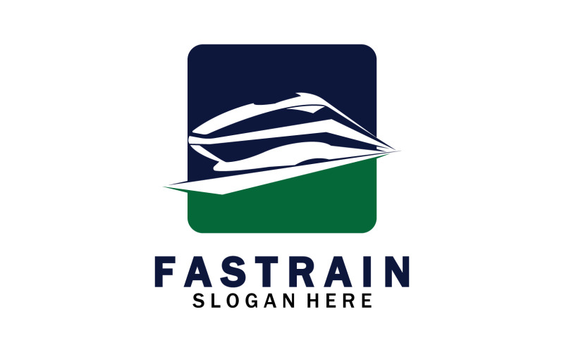 Train Logo Vector Illustration Design Fast Train Logo 56 Logo Template