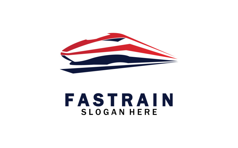 Train Logo Vector Illustration Design Fast Train Logo 6 Logo Template