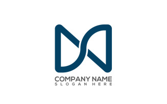 Ns | Premium Infinity Letter Ns Or Sn Logo Template | Infinity Letter Ns Vector Logo