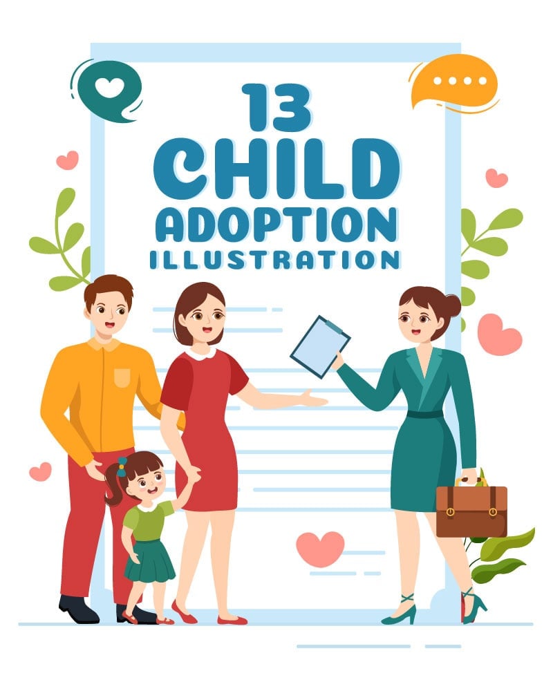 Kit Graphique #303637 Enfant Adoption Divers Modles Web - Logo template Preview