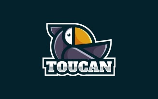 Toucan Simple Mascot Logo 4