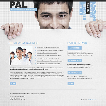 Client page