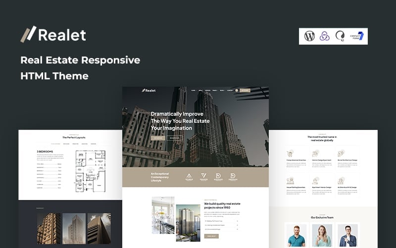 Template #304170 Apartment Architecture Webdesign Template - Logo template Preview