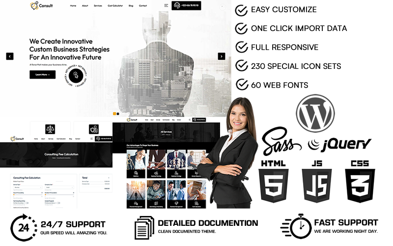 Consult - Business Consulting WordPress Theme