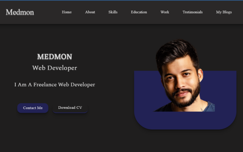 Medmon - Creative Portfolio HTML5 Template