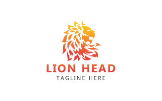 Lion Head Logo And Lion Face Logo Template