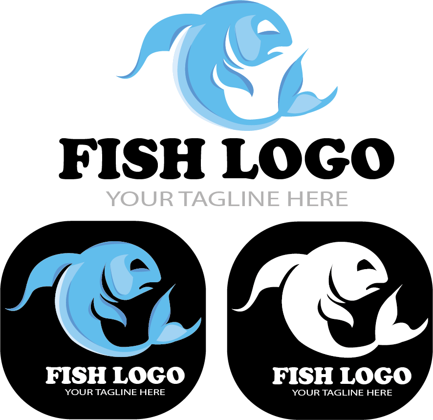 Fish Logo Matching With All Fishing And Sea Jops