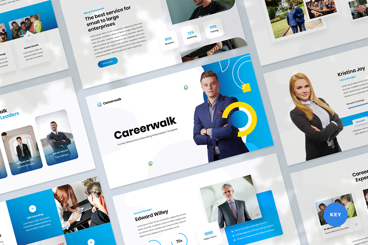 Human Resources and Recruiting Presentation Keynote Template