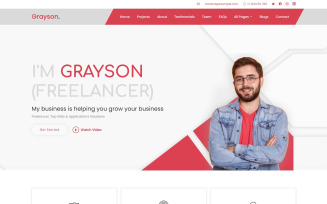 Freelancer - Best Personal and It Solutions Website Template
