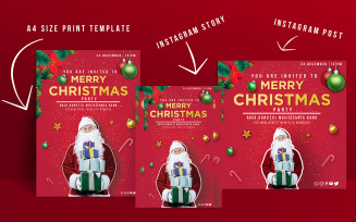 Christmas Party Template Flyers
