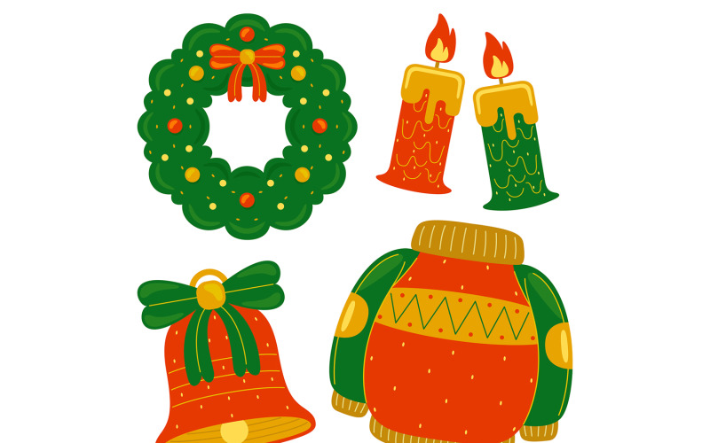 Christmas Vector Pack #03 Vector Graphic