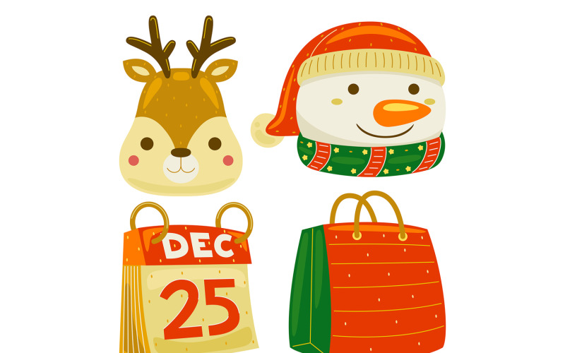 Christmas Vector Pack #06 Vector Graphic
