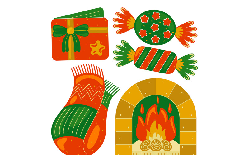 Christmas Vector Pack #07 Vector Graphic