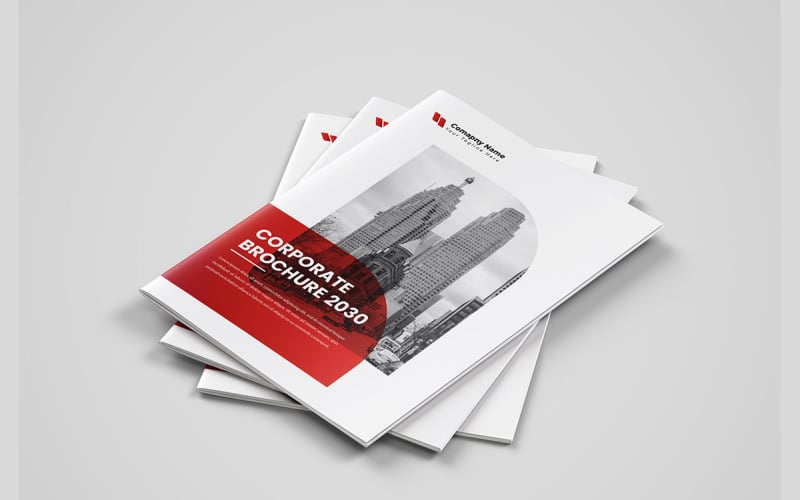 Corporate Brochure Template and Company Profile Corporate Identity