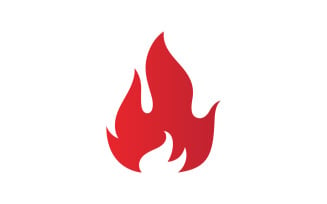 Fire flame vector illustration design V2