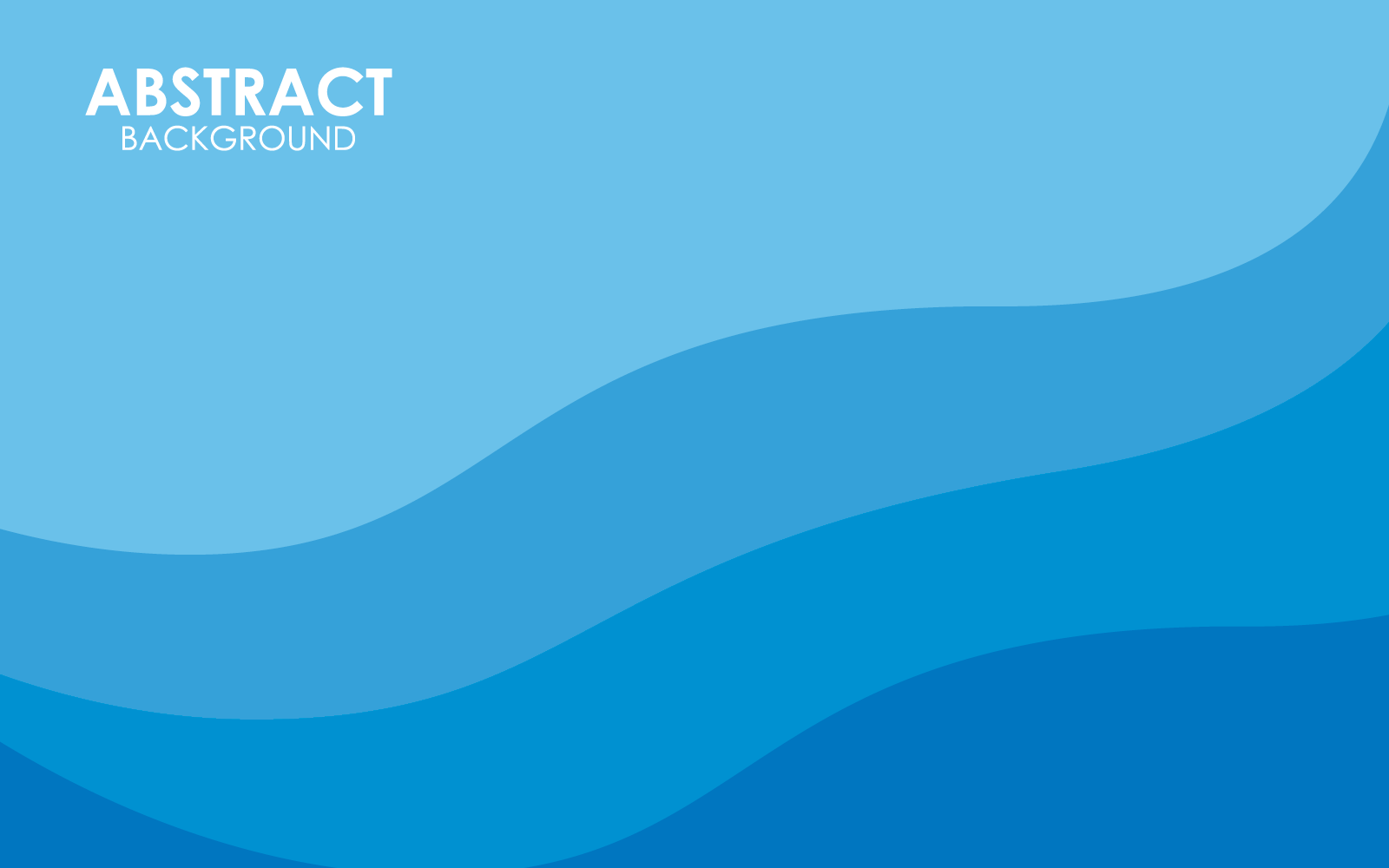 Abstraktes Hintergrunddesign der blauen Welle für Geschäftsschablone