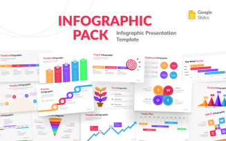 Colorful Infographic Pack Google Slides Template