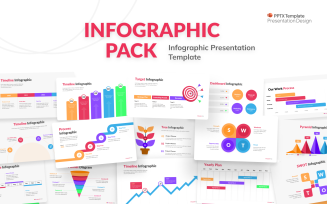 Colorful Infographic Pack PowerPoint Template