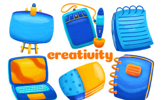 Creativity Element Illustration Pack #01