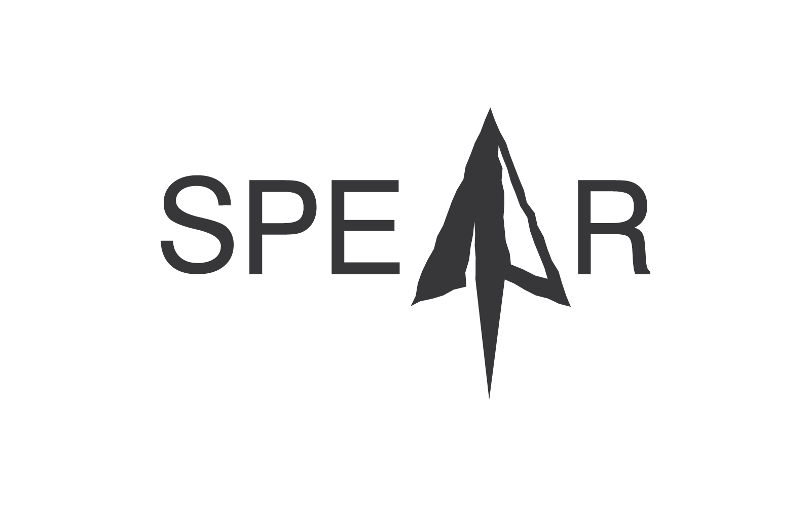 Spear logo and symbol vector flat design template